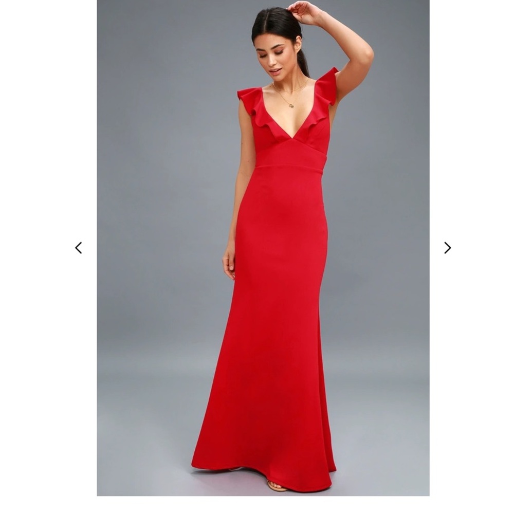 Red Maxi Gown